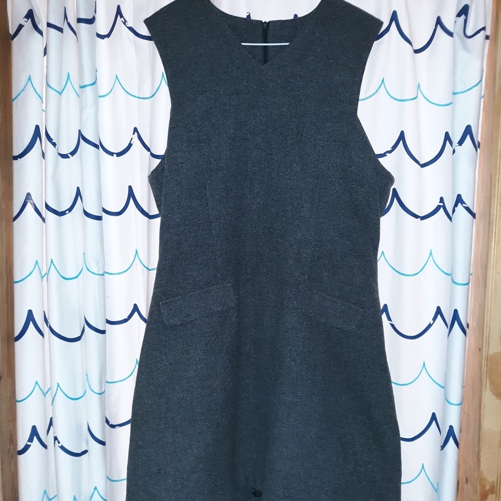 Eddie Bauer Gray Wool dress
